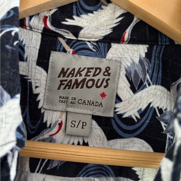 Naked & famous Crane button down shirt - Picture 2 of 6